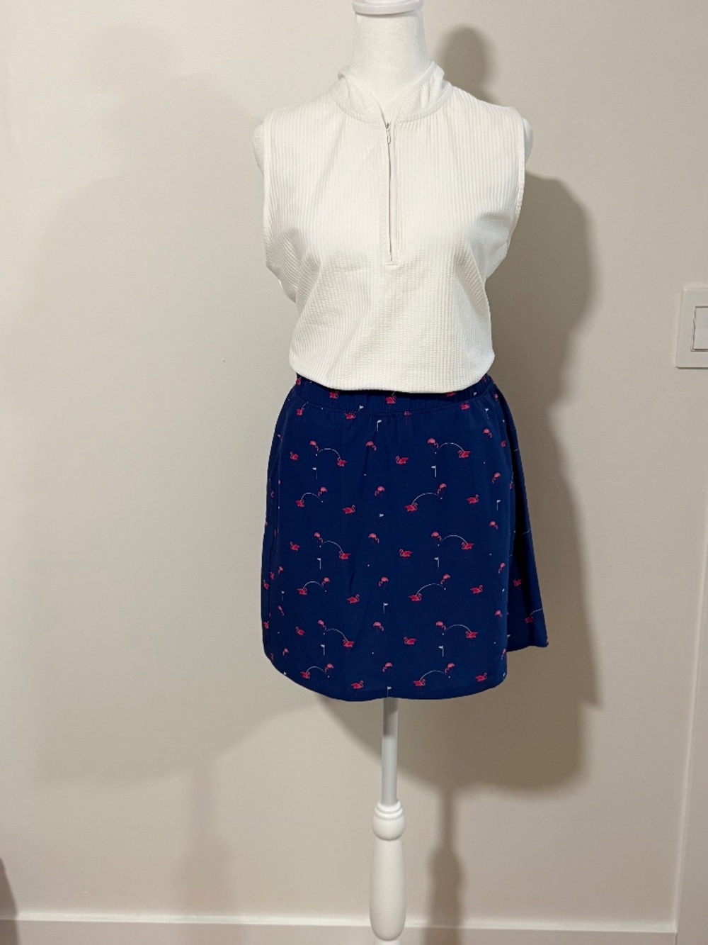 Adorable Flamingo Golf Skirt with under shorts! Kyodan Golf